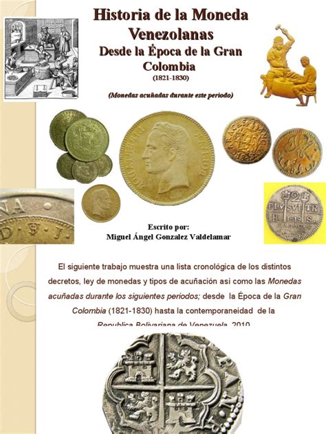 Historia de La Moneda Venezolana PRE | PDF | Moneda | Mercado de divisas