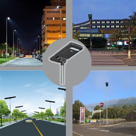 Commercial and Residential Solar LED Street Parking Lot Light, 6,000lm – Green Solar LED