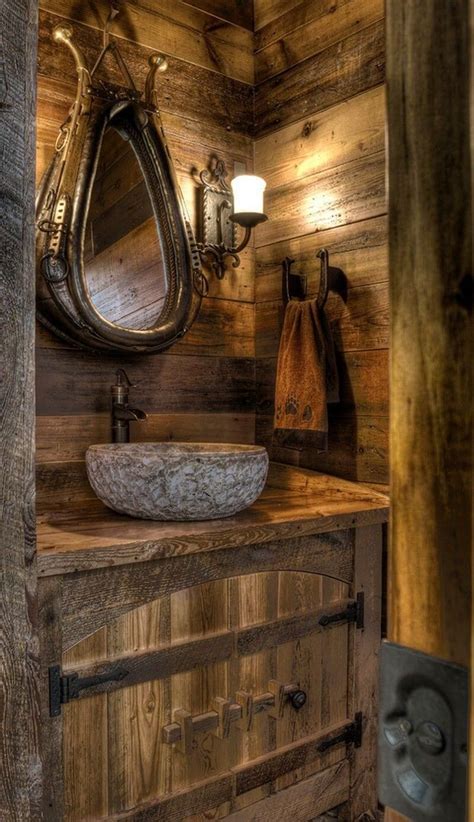 custom rustic bathroom vanities #scandinavianinterior | Rustic bathrooms, Rustic house, Rustic ...