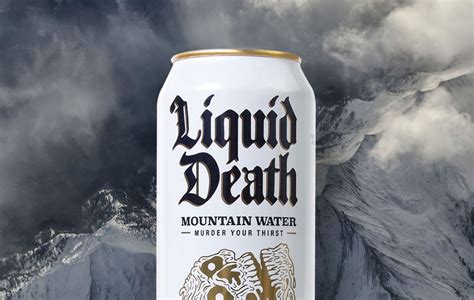 'Liquid Death' – Now there's an "extreme" canned water drink for straight-edge punks