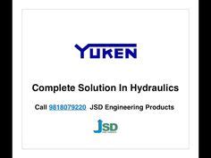 YUKEN INDIA LIMITED - JSD ENGINEERING PRODUCTS: YUKEN INDIA LIMITED ...