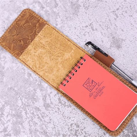 Leather Notepad - Etsy