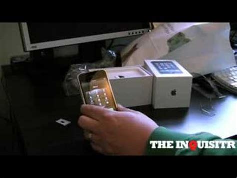 iphone 3G unboxing - YouTube