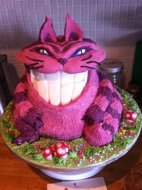 Cheshire Cat cake | Cheshire cat cake, Cake, Desserts