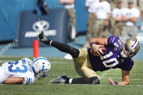 WASHINGTON QUARTERBACK JACOB EASON 10 SACKED Editorial Stock Photo ...