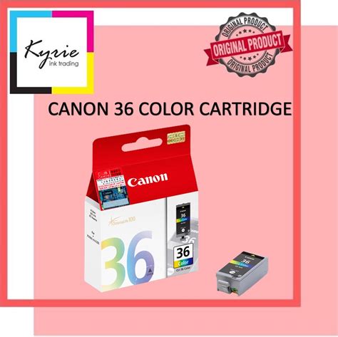 Canon CLI-36 Color Ink Original Cartridge Canon 36 | Lazada PH