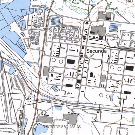 2629CA SECUNDA Map by Chief Directorate: National Geo-spatial Information | Avenza Maps