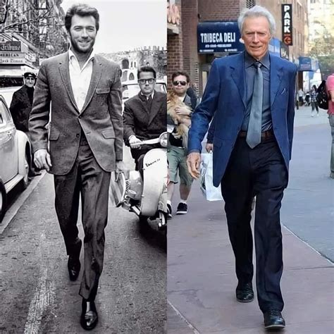 Clint Eastwood then and now (94 years old) 🖤