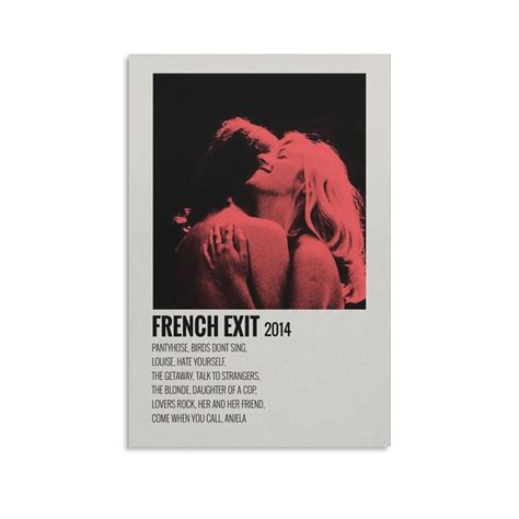 Tv Girl French Exit Album Cover Poster Canvas Art Music Cover - Etsy