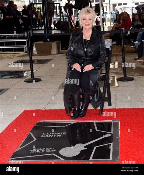 Nashville, TN. April 5, 2022, Connie Smith at the Music City Walk of Fame induction ceremony ...