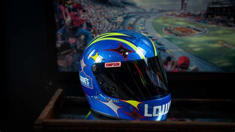 Jimmie Johnson Autographed Helmet at The Eddie Vannoy Collection 2020 as J492 - Mecum Auctions