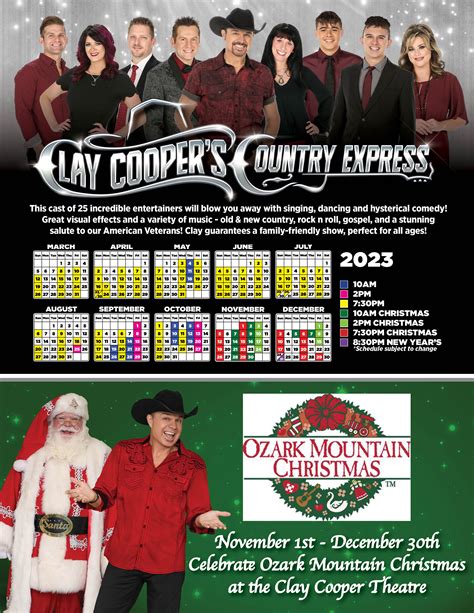 Clay Cooper's Country Express | Clay Cooper Theatre Branson