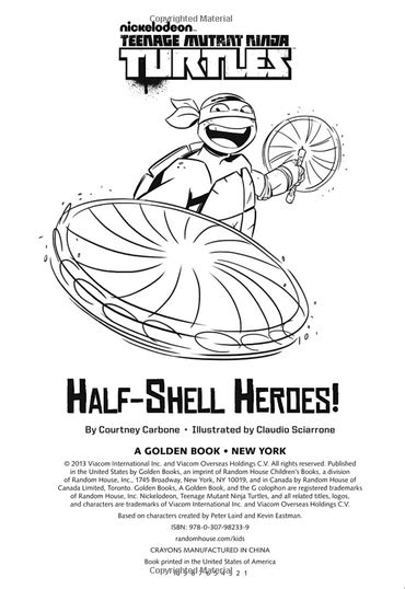 free printable tmnt coloring pages | Tmnt, Half shell heroes, Ninja party