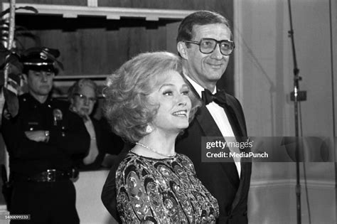 Donna Reed and husband Grover Asmus at the 1982 AFI Lifetime... News ...