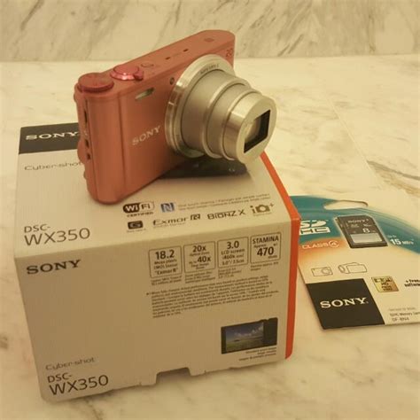 SONY WX350 Compact Camera with 20x Optical Zoom, Photography, Cameras ...