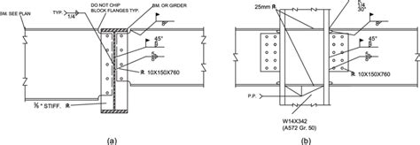 Beam To Girder Moment Connection - The Best Picture Of Beam