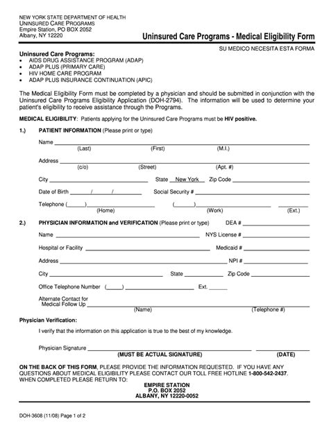 Medical Eligibility Form - Fill and Sign Printable Template Online | US ...