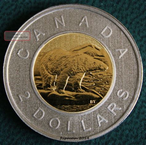 2010 Canada Toonie - 2 Dollar Coin " Specimen - Interrupted Serrations " 6164