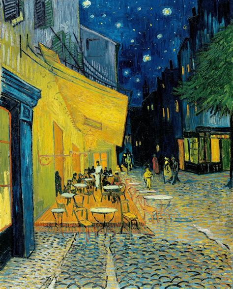 Cafe Terrace at Night, 1888 - Vincent Van Gogh - LadyKflo