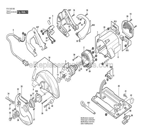 Skil Saw Parts Diagram