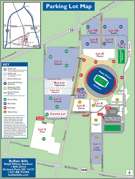 Buffalo Bills Stadium Seating Map