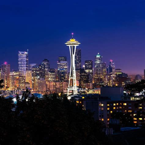 Seattle Skyline Wallpapers - Top Free Seattle Skyline Backgrounds - WallpaperAccess