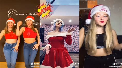 tik tok Christmas Challenge .the best tik tok Christmas dances - YouTube