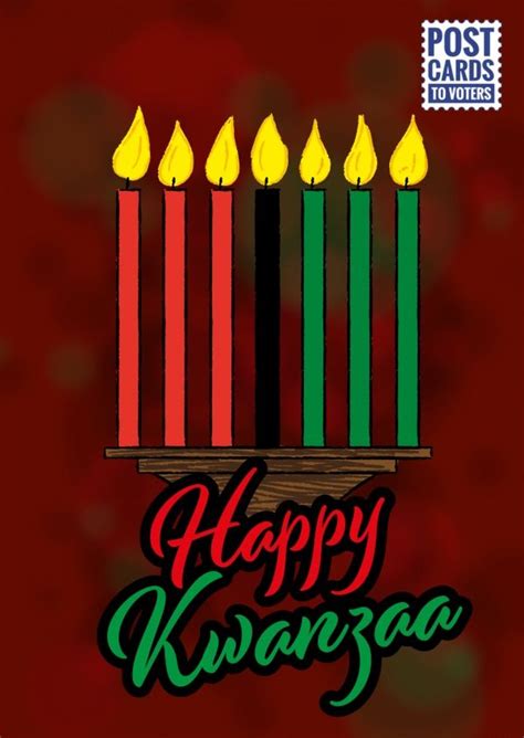 Happy Kwanzaa | Congratulation Cards & Quotes 🎊🙌 | Send real postcards online | Happy kwanzaa ...