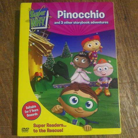 Super Why - Pinocchio DVD, Hobbies & Toys, Books & Magazines, Fiction ...