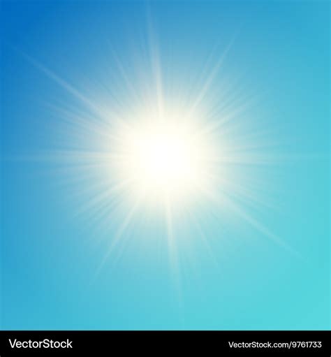 Yellow sun Royalty Free Vector Image - VectorStock