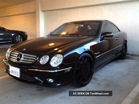 2005 Cl55 Amg Black On Black