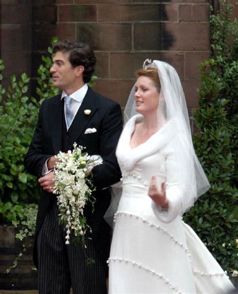 The wedding of Lady Tamara Katherine Grosvenor and Edward Bernard... | Vestidos de casamento ...