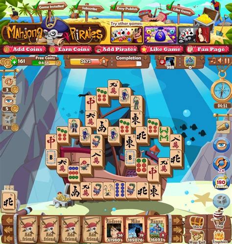 Mahjong Pirates - Mahjong Spiele kostenlos