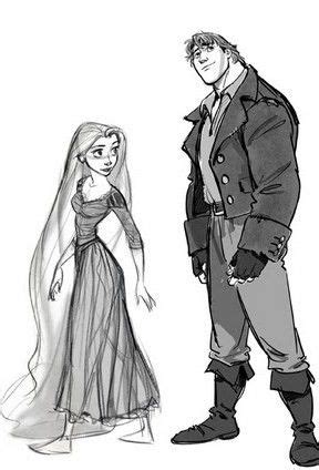 These two are adorable together! - Concept art by Jin Kim | Disney art ...