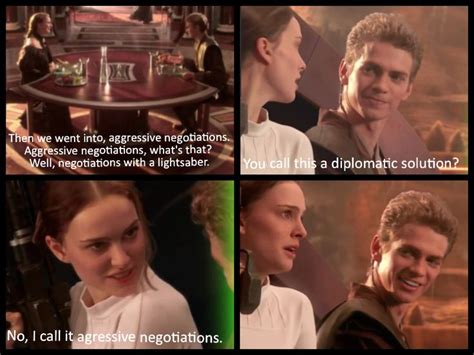 Aggressive negotiations. So cute:) | Anakin & Padme: A Tragic Love | Pinterest | Natalie portman ...