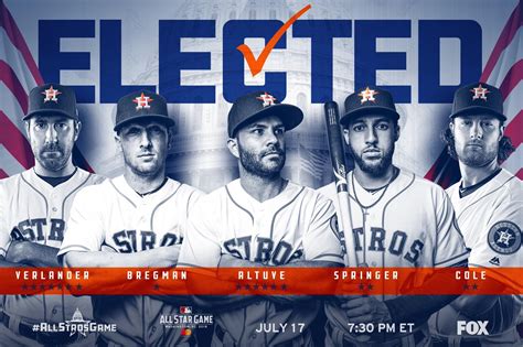 Your 2018 Houston Astros All-Stars : r/Astros