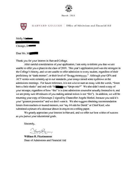 Fake College Acceptance Letter Check more at https://nationalgriefawarenessday.com/37495/fake ...