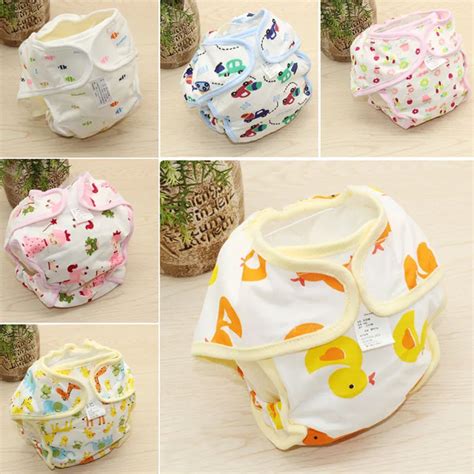 2018 Brand New Cute Washable Baby Cloth Diapers Cover Infant Kids Baby Boy Girl Adjustable ...