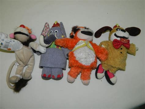 The Banana Splits lot of 4 plush toys Fleagle Drooper Bingo Snork Tra ...