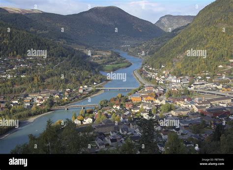 Otta, Norwegen, Norway Stock Photo - Alamy