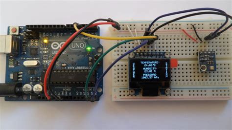 Arduino Bme280 Ssd1306 Oled Circuit Arduino Weather Station | Images ...