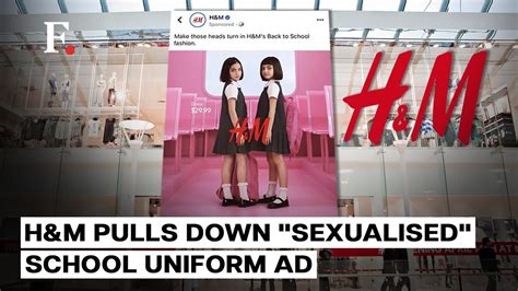 H&M Forced to Withdraw School Uniform Ad that Allegedly Sexualises Children - YouTube