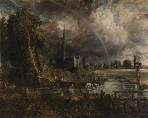 ‘Salisbury Cathedral from the Meadows’, John Constable, exhibited 1831 ...