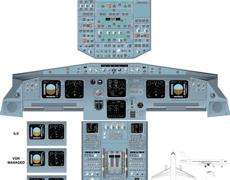 Glyn Chadwick - Airbus A320 Cockpit Diagram