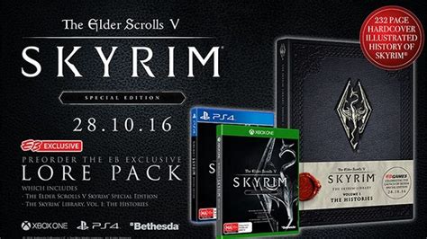 The Elder Scrolls V: Skyrim Remastered Lore Pack Announced By EB