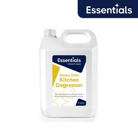 Essential Heavy Duty Kitchen Degreaser - 5 Litre – Upwood Cleaning ...