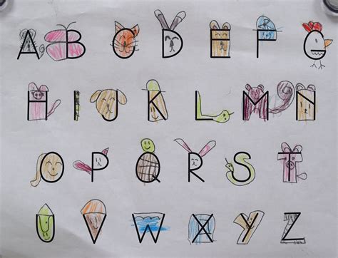 Alphabet Drawing - So in this video we are showing you how to draw with ...