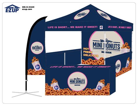 State Fair Mini Donuts- Tent Walls & Canopy