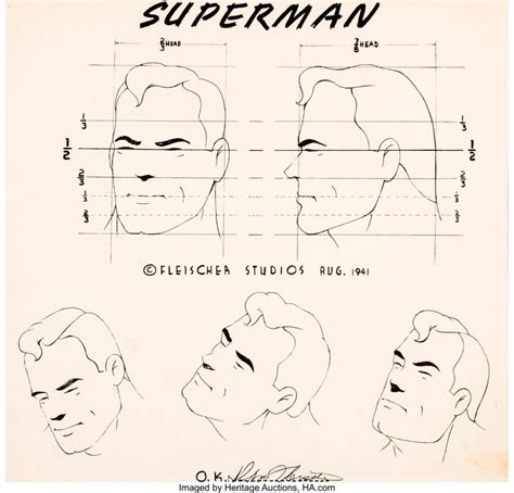 Rare Fleischer Superman Artwork Up For Auction - Superman Homepage