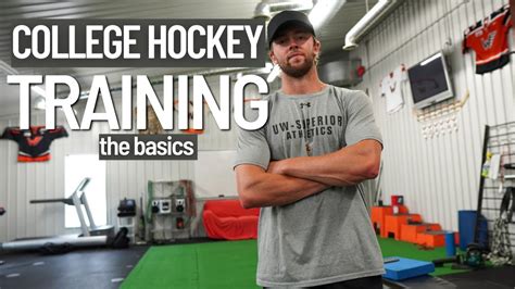 How To Workout like a College Hockey Player | The Basics - Win Big Sports